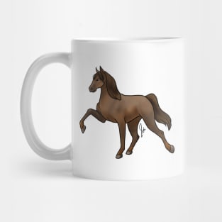 Horse - Tennessee Walker - Dark Chestnut Mug